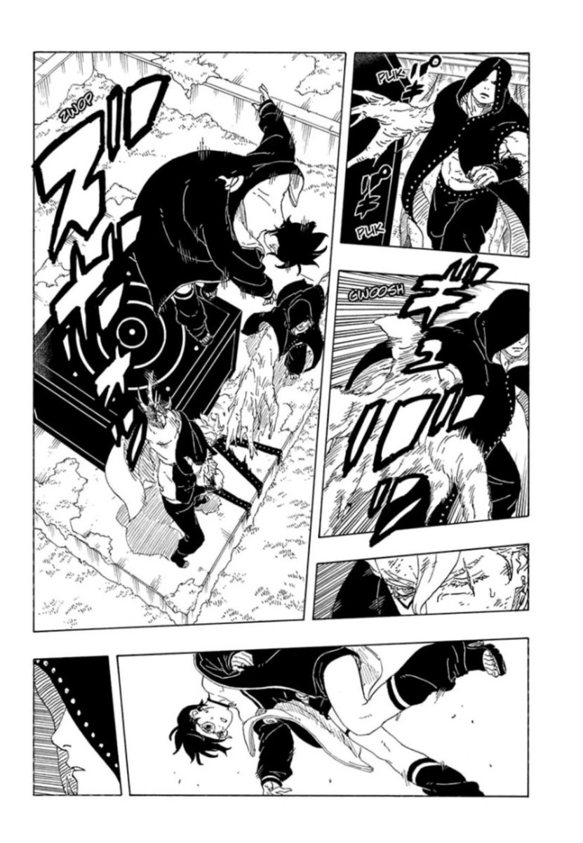 Luther_Shadow's tweet photo. This right here was one of my favourite moments in the chapter. 😭🔥 100/10 #boruto #borutotwobluevortex https://t.co/rUSgB5Rr15