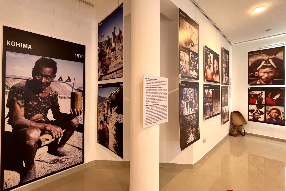 MINPAKUofficial's tweet photo. このたび、国立民族学博物館・ナガランド州立博物館の共同企画展が2026年9月16日からインドナガランド州コヒマにて開幕しました。

写真家・森田勇造氏が1979年にナガランド州各地で撮影したみんぱく所蔵の貴重な写真の数々が展示されており、岡田恵美准教授が構築した関連する２つのデータベースも紹介され、現地社会で反響を呼んでいます。

企画展「Time Travel to Nagaland 1979: A Japanese Photographer’s Record of Life and Tradition」
(2026年9月16日～9月19日、ナガランド州立博物館)

--
公開された２つのデータベースもぜひご覧ください！
１）「インド・ミャンマー国境周辺の山岳民族文化」（フォーラム型人類文化アーカイブズプロジェクト　代表者：岡田恵美）
https://t.co/ulyBMDnB53

２）『森田勇造「インド北東部ナガの儀礼と暮らし」写真コレクション』（「学術知デジタルライブラリの構築」X-DiPLAS　代表者：岡田恵美）
https://t.co/HKRPw9xpQb