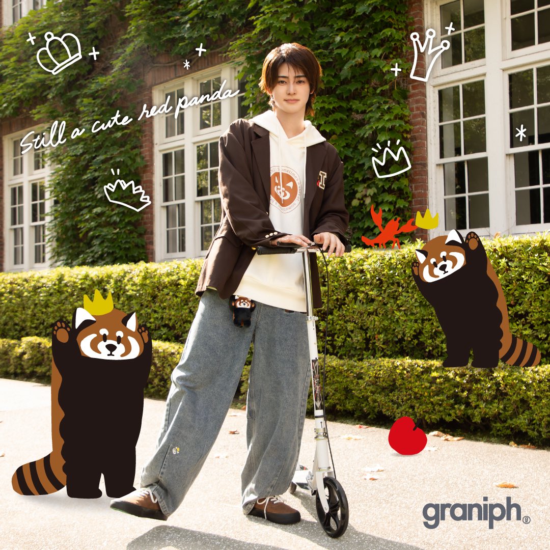 genic_staff's tweet photo. ／
graniph 2026 Fall Collection
シーズンビジュアルに #雨宮翔 が登場！
＼

プレッピーなムードの秋のIKAKUスタイルで登場🍂
グラニフ公式オンラインストア、グラニフ店頭、公式SNSで掲載📸
ぜひご覧ください💙
https://t.co/qMf7uFo56e

@graniph_updates @ikaku_g #GENIC @KAKERU_0809 https://t.co/JiwlNhwzHG