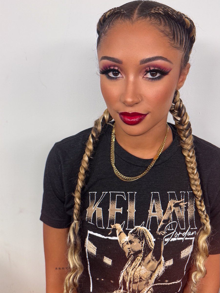 BabesnWrasslin's tweet photo. WWE NXT Women's Champion Kelani Jordan https://t.co/2pKyIrcgNT