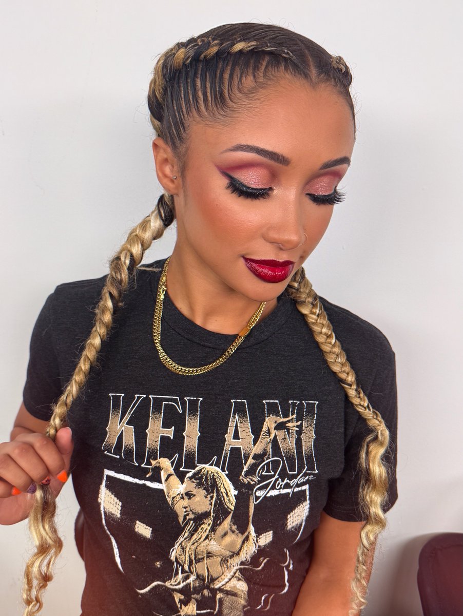BabesnWrasslin's tweet photo. WWE NXT Women's Champion Kelani Jordan https://t.co/2pKyIrcgNT