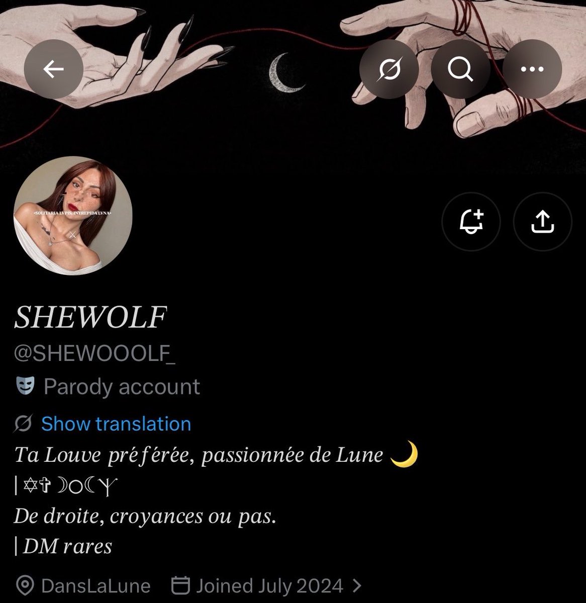 azeM_jvousbz's tweet photo. Passionné de lune dans la lune 
Et vas-y j’crois y’a rien d’autres à dire 

Mon dieu la guêpe du compte 

Qu’est-ce qui te différencie d’une nazi de merde 

Rien mdrrrrr

Sionazi de merde https://t.co/1aq6my1Hvs