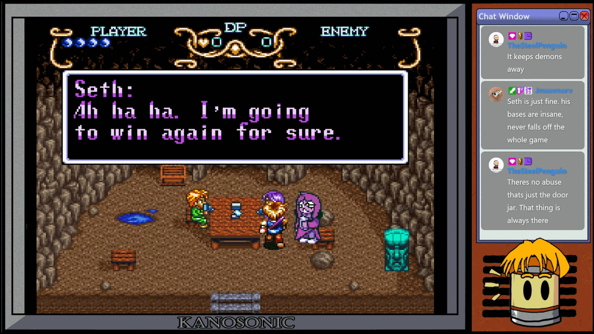 TheKanManVT's tweet photo. Local Deltarune fan sees Deltarune in everything he plays. https://t.co/ylFPydvm6D