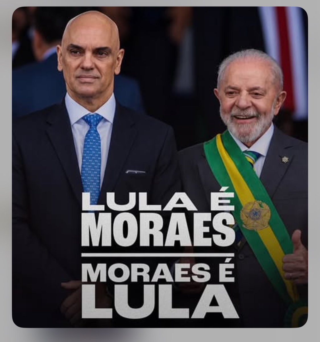 IzaOliv44326277's tweet photo. Moraes é comparsa de Lula!! https://t.co/HZLMTCEbSJ