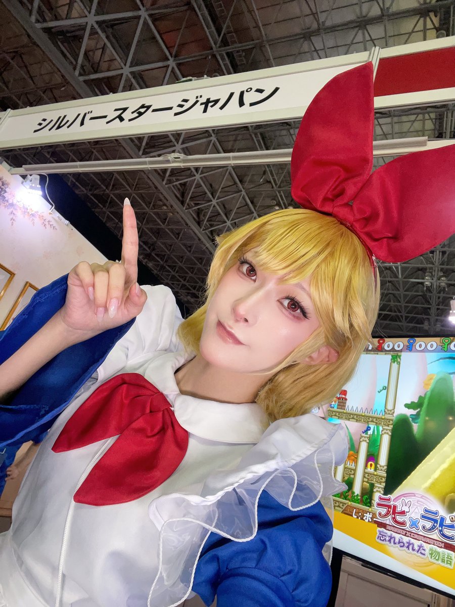 nemunero_ri's tweet photo. TGS2日目〜！！！

📍ホール5 / 05-C08！！
今日もシルバースタージャパン様の
ブースでお待ちしてます🎶

試遊でステッカーもらえます〜
楽しいゲームライフをっっ

 #ラビラビ  #東京ゲームショウ2026 https://t.co/4oFmYs0ClN