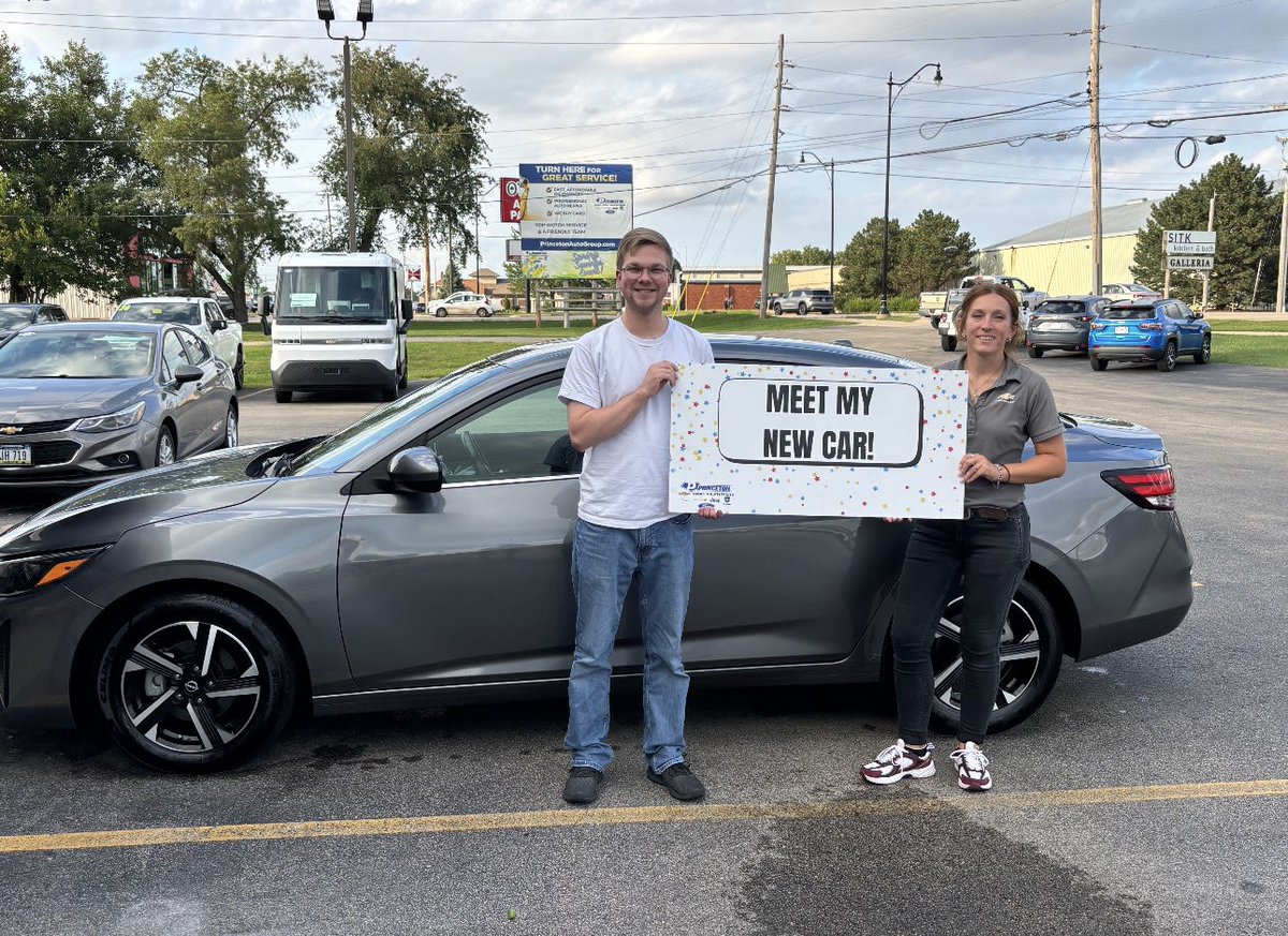 princeton_auto's tweet photo. The Kniss family picked up a sharp 2024 Nissan Sentra from Princeton Auto Group! 🚗✨

Thank you for choosing Princeton Auto Group for your new ride. We appreciate your business and hope you enjoy every mile!   Sold by Chelsea https://t.co/p1oTCexaOi