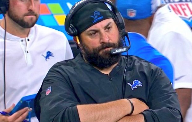 FB_Helmet_Guy's tweet photo. Feels like I'm watching a Matt Patricia era Lions team tonight. Ugh. https://t.co/iPmbHkuSLF