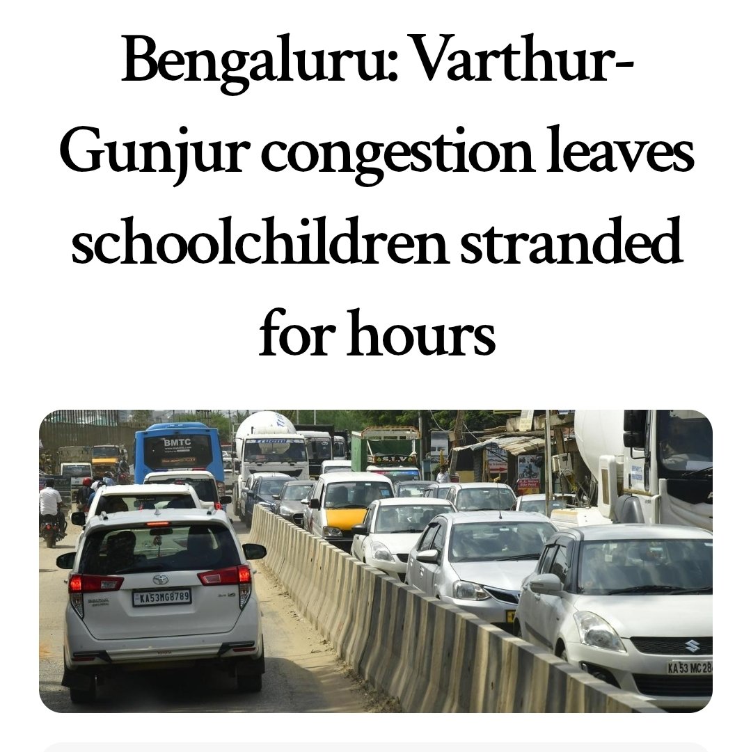 DevanahalliBLR's tweet photo. 🚨Varthur Traffic Mess!

2 hours to cover 2 km. 🤦‍♂️

SH-35 widening started in 2019, yet 7 years later, there’s no end in sight.
80% land acquisition done, but 14 properties are pending, as per KRDCL.

Hope Airport region doesn't turn East Bengaluru! 🙏

@krishnabgowda https://t.co/qP2gP4Svzj