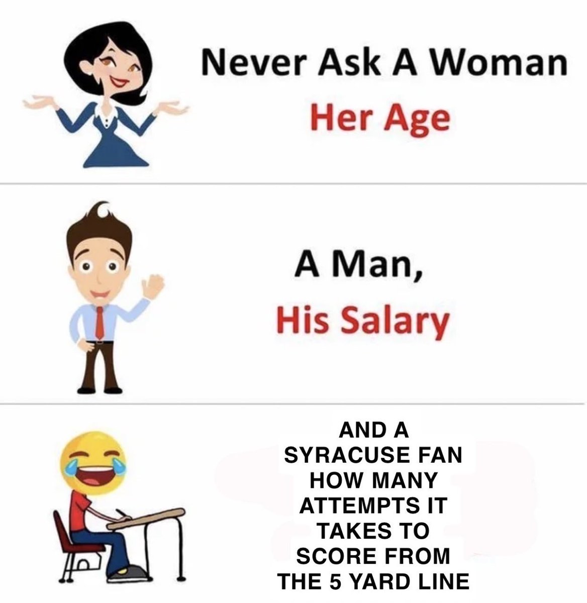 BarstoolCuse's tweet photo. https://t.co/QXRZp6m7ap