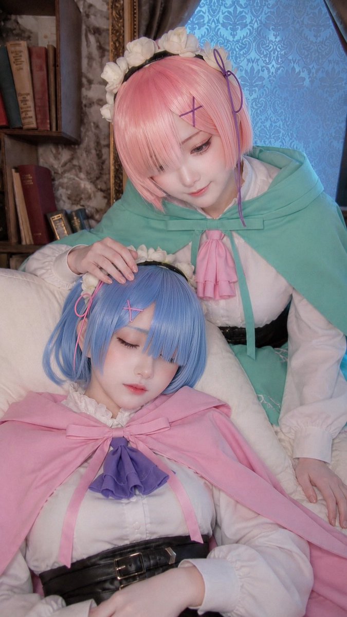 kirakiradashi_'s tweet photo. Re:ゼロから始める異世界生活
レム ラム 双子の姉妹💙🩷 https://t.co/NXoA3MfhxO
