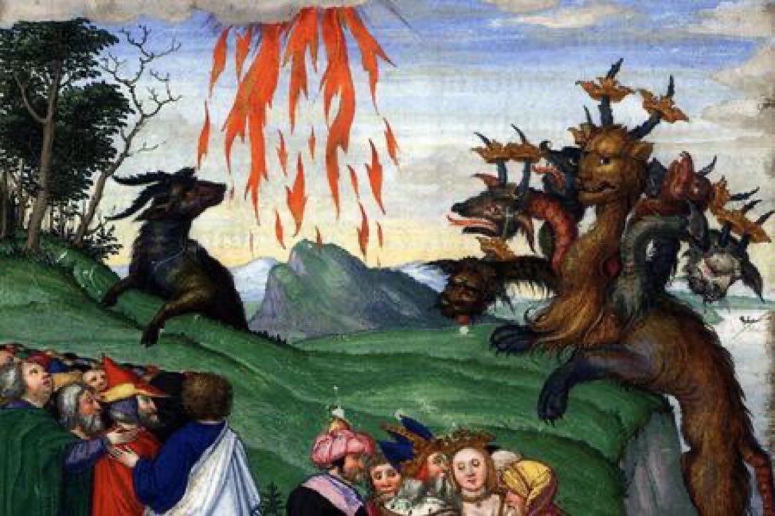 father_rmv's tweet photo. “After the birth of Antichrist heretics will preach their false doctrines undisturbed, resulting in Christians having doubts about their holy Catholic faith. 

When he (Antichrist) has grown to full manhood he will publicly announce a hostile doctrine on religion.  He will lure and attract the people to himself by granting them complete exemption from the observance of all divine and ecclesiastical commandments, by forgiving them their sins and requiring of them only their belief in his divinity.  He will spurn and reject baptism and the gospel.  He will open his mouth to preach contradiction.  He will say, ‘Jesus of Nazareth is not the son of God, only a deceiver who gave himself out as God; and the Church instituted by him is only superstition.’  The true Christ has come in his person.  He will say, ‘I am the Saviour of the world.’

He will grant entire freedom from the commandments of God and the Church and permit everyone to live as his passions dictate.  By doing so he hopes to be acknowledged by the people as deliverer from the yoke, and as the cause of prosperity in the world.  Religion he will endeavor to make convenient.  He will say that you need not fast and embitter your life by renunciation...It will suffice to love God…He will preach free love and tear asunder family ties.  He will scorn everything holy, and he will ridicule all graces of the Church with devilish mockery.  He will condemn humility and foster proud and gruesome dogmas.  He will tear down that which God has taught in the Old and New Testament and maintain sin and vice are not sin and vice…” (St. Hildegard of Bingen)