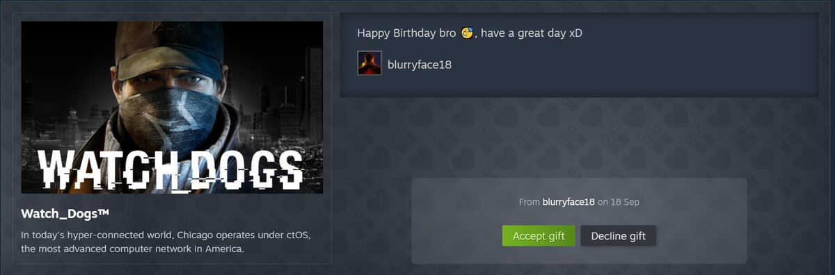 rockygolem23's tweet photo. Thank you both @Izelice and @blurry_face_18 for Watch dogs. You both had the same idea 😂 #TheybothShareTheSameBraincell #SeptemberBorns #GonnaBeDogWatching https://t.co/pvSNJHFeTJ
