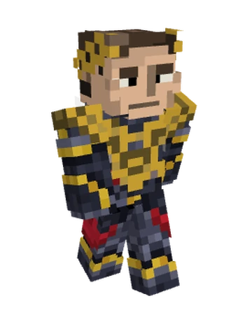 solecitoomega's tweet photo. schpoods mc skin is kinda scary why does he look like a chad https://t.co/kNMADaqnlf