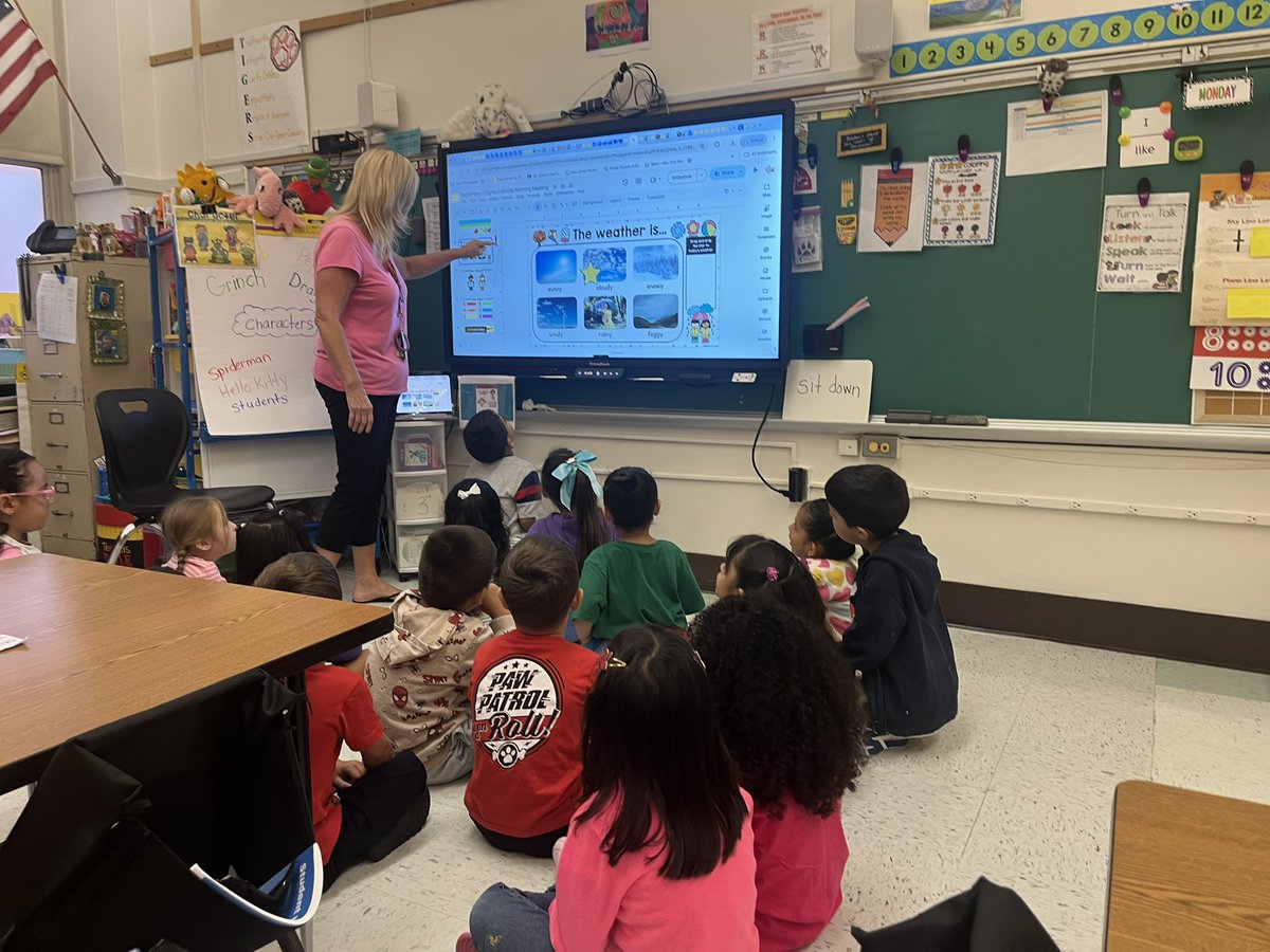 jchuy15's tweet photo. What a fun morning at @EDETIGERS this week! 🐯 I had the best time visiting our kindergarten team and students. So much energy, excitement, learning, and, of course, plenty of smiles! Kindergarten is off to a GREAT start! 🚀📚✨@JFlores_EDE @LJaime13 https://t.co/aUXrPGsrwk
