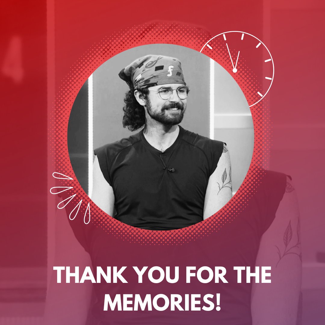 BarrettCrave's tweet photo. Barrett leaves the Big Brother House as the eleventh person evicted, placing 7th. We're super proud of his run, and we'd defend him to the death all over again any time. It was a true joy and privilege to get to watch our friend live his dream for 73 days and beyond in the jury house. He may not have taken home the prize, but unlike many others this season he can say that he took an unapologetically big swing, and we love him for it. BarrettCrave out (until his jury footage emerges)! ✌️ #BB28