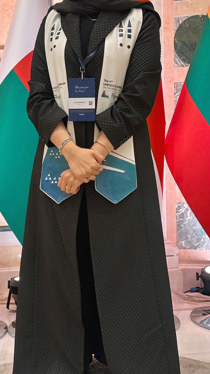 lujainksu's tweet photo. سُعدت بالمشاركة في المنتدى العالمي الرابع لليونسكو لأخلاقيات الذكاء الاصطناعي ، بمشاركة قادة وخبراء وصنّاع قرار من مختلف دول العالم.

تشرفت بالمساهمة في استقبال ضيوف المنتدى،  تجربة تعكس مستوى من الاحترافية الذي تُليق بهذا المنتدى العالمي.

#UNESCO #GFEAI2026 #AI https://t.co/M8Wv26InZB
