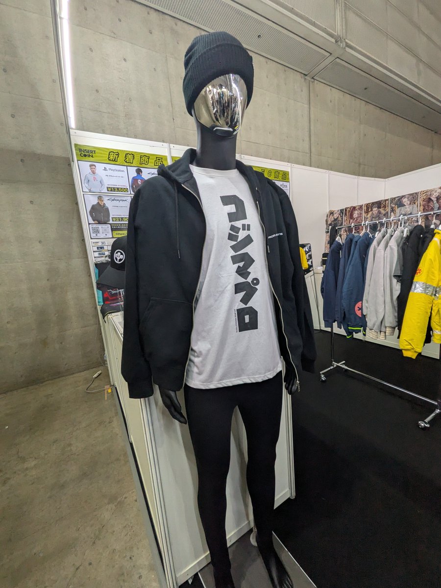 supanda_YouTube's tweet photo. ホール9のInsert Coinではコジプロのアパレルグッズが売っていますよ！！
#TGS2026 https://t.co/cb2IC05JVX