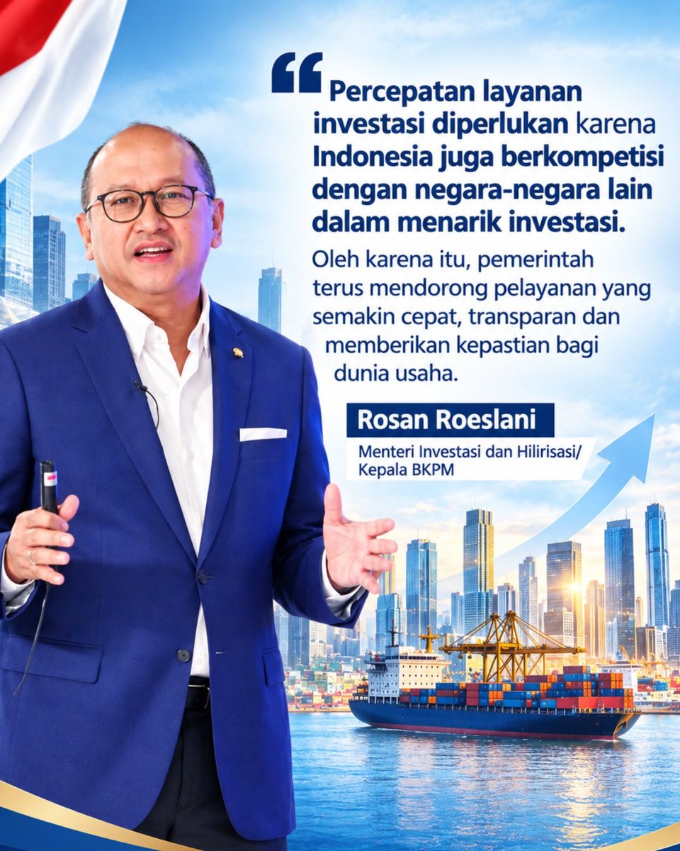 chocotqnw's tweet photo. Pelayanan investasi yang cepat dan pasti tentu jadi kabar baik bagi pelaku usaha. Semoga makin efisien dan transparan.
#PelayananInvestasiIndonesia https://t.co/rkoBBn4iL9
