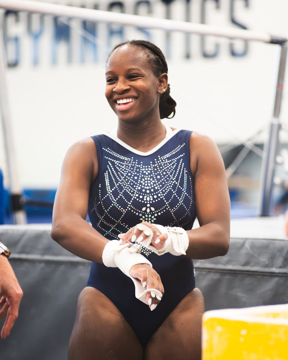 WVUGymnastics's tweet photo. and we’re baaaccckkkk 🤭 https://t.co/BM19qJV7mh