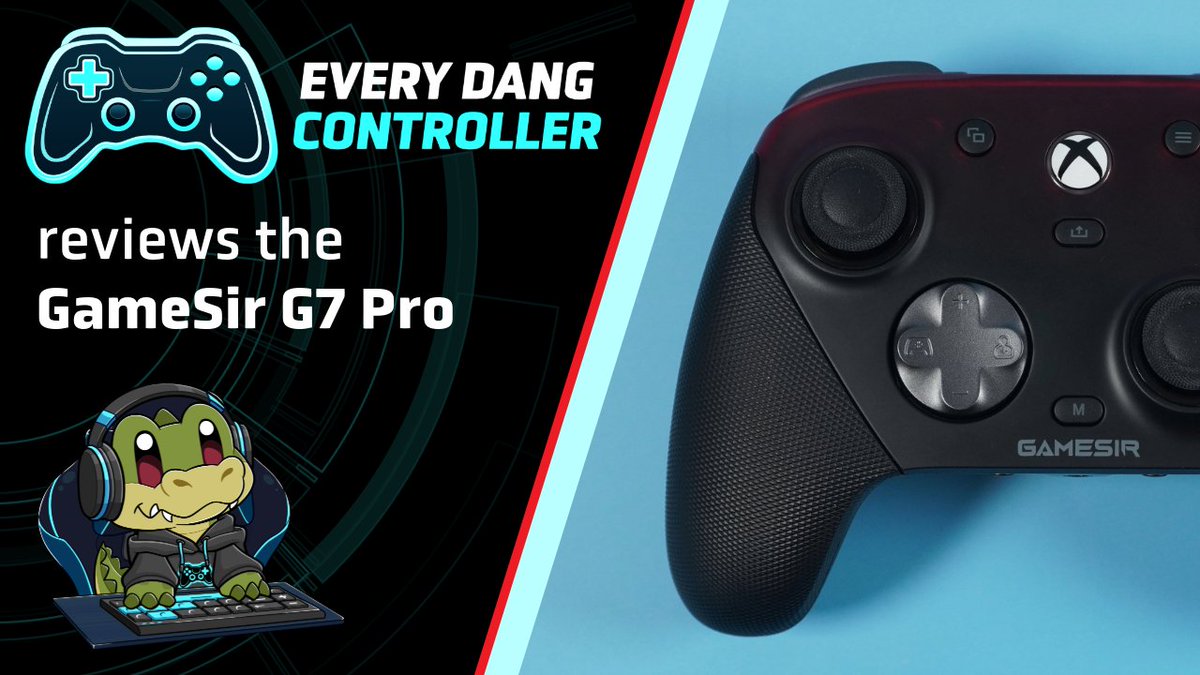 EveryDangCtrl's tweet photo. Every Dang Controller - Episode 2: GameSir G7 Pro Review https://t.co/iMVjUda4XZ via @YouTube 

@mygamesir 

#EveryDangController #VideoGames #GameSir #G7Pro #Controllers https://t.co/GDRkI4IGct