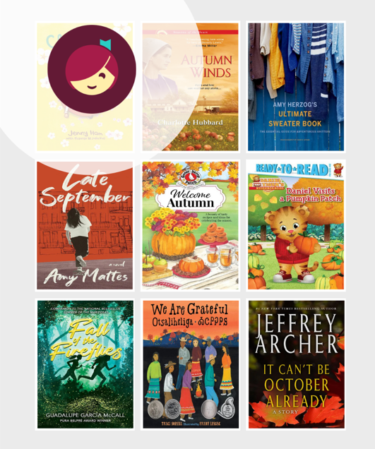 SDCountyLibrary's tweet photo. 🍂📚 Fall into a good book!

Crisp mornings, cozy evenings, changing leaves—and plenty of books to enjoy. 🍁 Celebrate all things autumn with our Libby booklist, featuring reads inspired by the season.

Libby: https://t.co/CjgtFFXhA3 https://t.co/UispYy5tYE