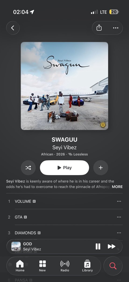 MrQuint13's tweet photo. Honest review about Seyi’s album 

#NSNV #nigerianmusic #africanmusic
#GTA https://t.co/FAL0bePvwL