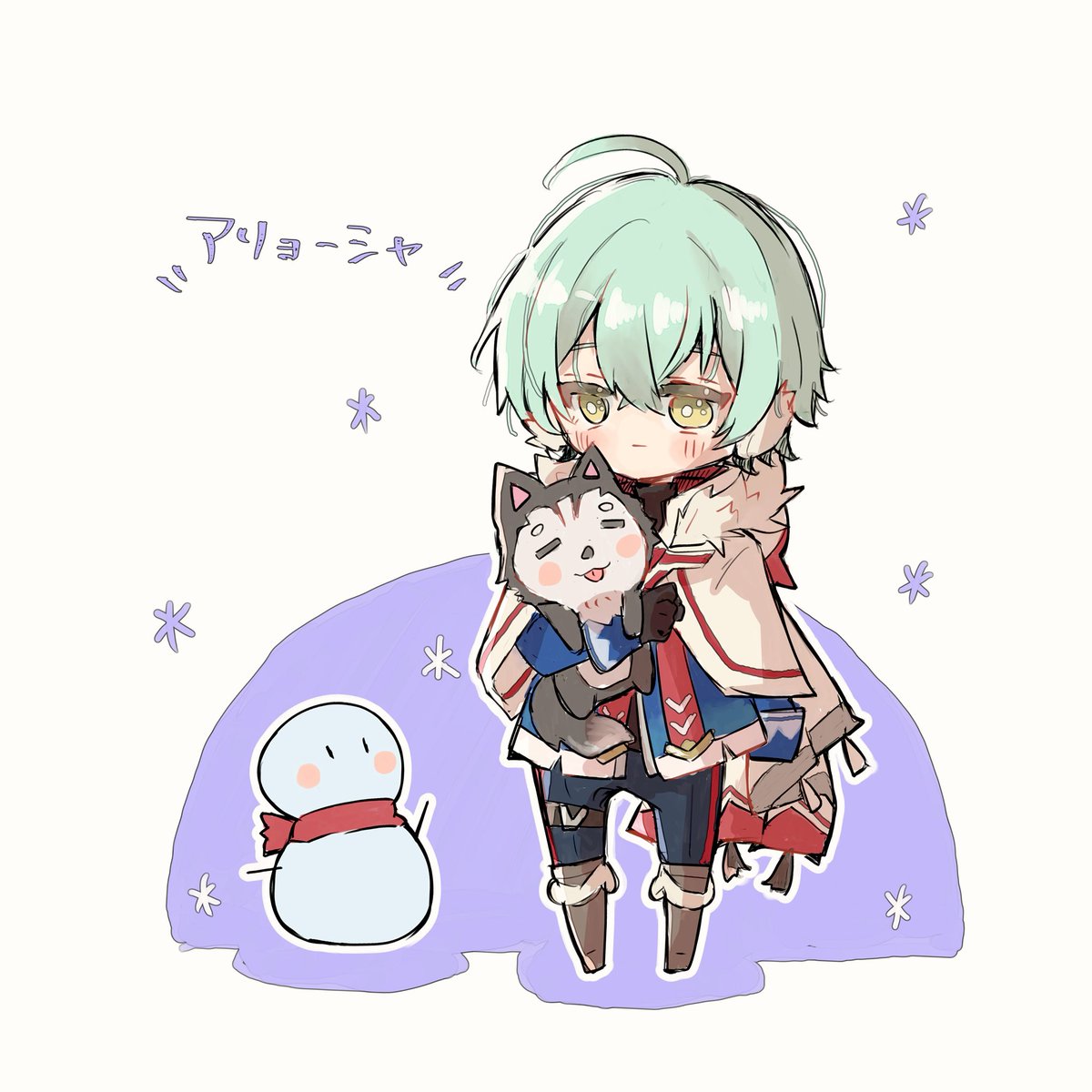 haru_sakupan's tweet photo. イケメンかけないからショタになってもらった
アリョもすき https://t.co/nXj3rvLiUF