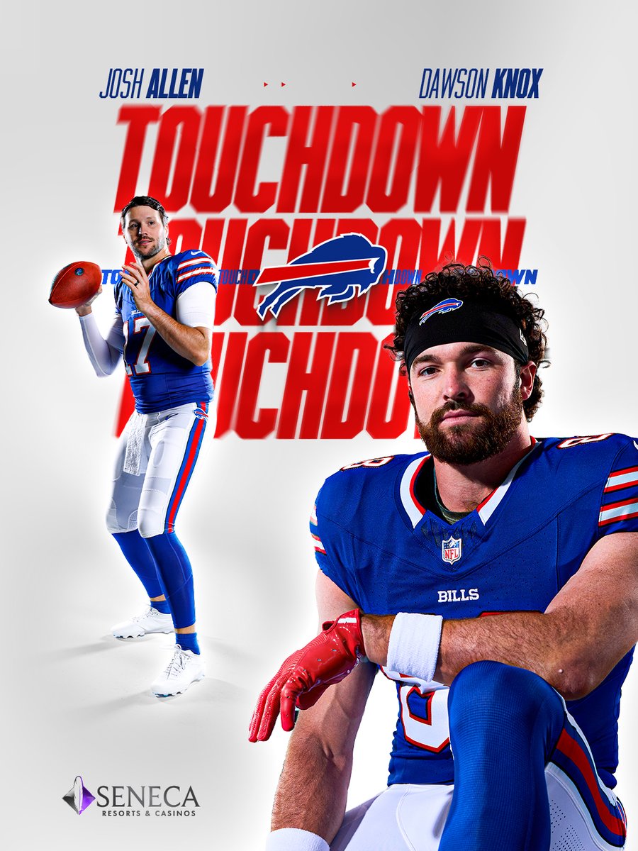 BuffaloBills's tweet photo. DAWSON. KNOX. https://t.co/k5At8CSIQJ