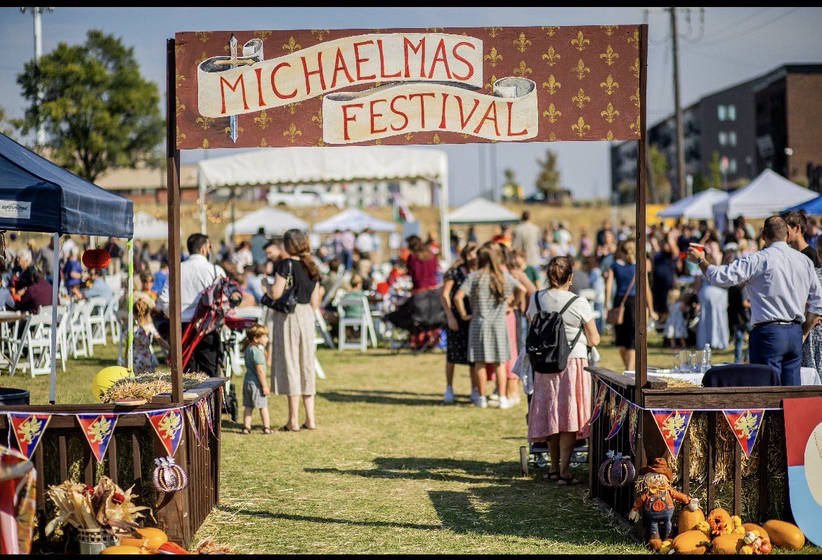 realDaveReilly's tweet photo. If you’re around North Idaho this Saturday, September 19th, come celebrate Michaelmas!

A traditional European festival with food, drinks, games, all kinds of activities for kids, and an amazing Catholic community!

Happening over at W Bodine Ave from 12-8pm! https://t.co/szqPDLoVmC