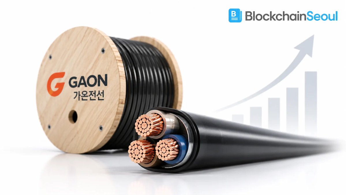 BCS_KR's tweet photo. [특징주] "미국서 두 배로 키운다"…가온전선 21% 급등, 31만원도 뚫었다
美법인에 5000만달러 추가 투자…AI 데이터센터·전력망 수요 확대 기대
가온전선이 미국 현지 케이블 생산능력을 2배 이상 확대한다는…

https://t.co/cTHsye0qU3

▪ 전체 채널 https://t.co/YVC22rXFj2

#시장분석 #테크주 https://t.co/wzmE66XqQ8