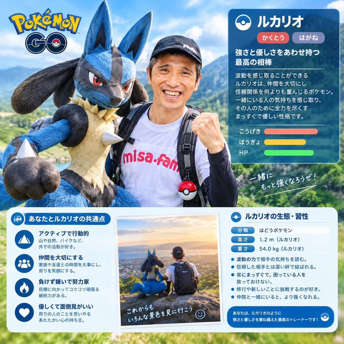 74_daijirou's tweet photo. みんなのマネしてやってみた(ちがーう😂)
ルカリオだった🙄
イーブイ系が良かったな😂
でも面白かった🎶
#MIISA #綾姉 https://t.co/dem8cI88uW