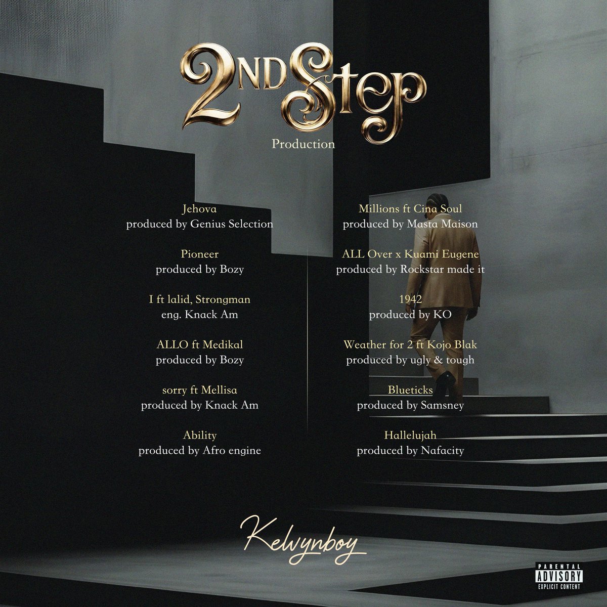 GhuyLyrics's tweet photo. @kelvynboymusic_ ❤️🔥🫡

#2NDSTEP (Album) • Friday 25-09 🇬🇭💿 https://t.co/mXj9PYzpjL