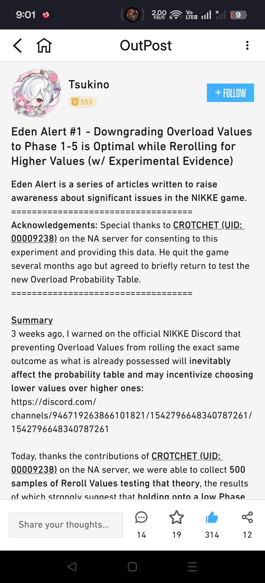 Reacticate's tweet photo. With all the drama that has been happening in NIKKE, here is the new way to improve your overload gear. Please go like, and share it to spread awareness. 

It's better than before, but it's still very bad and inconsiderate.

https://t.co/lF7DHH8Kh7 https://t.co/CqSoz5uCuS