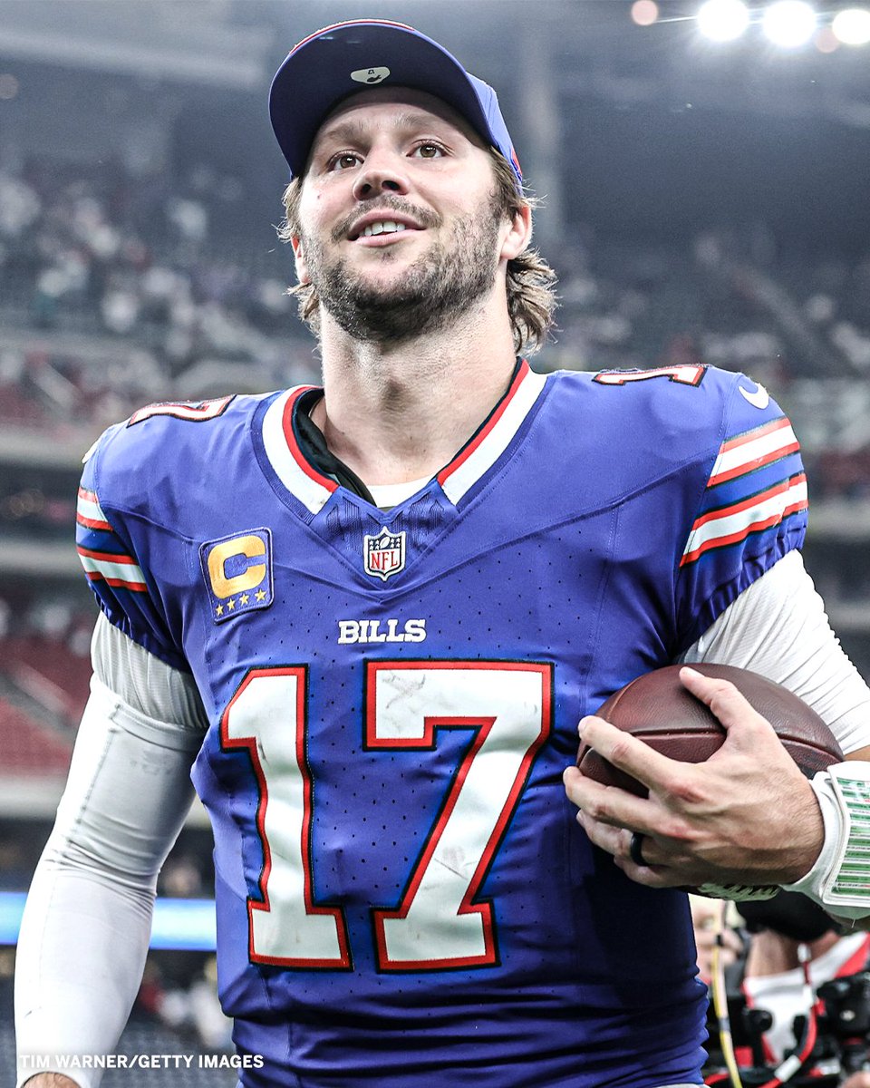 ESPNInsights's tweet photo. Josh Allen is the first NFL player with 3+ pass TD and 3+ rush TD in his team's first 2 games of a season since 1960 😳 https://t.co/UaJT47SoRI
