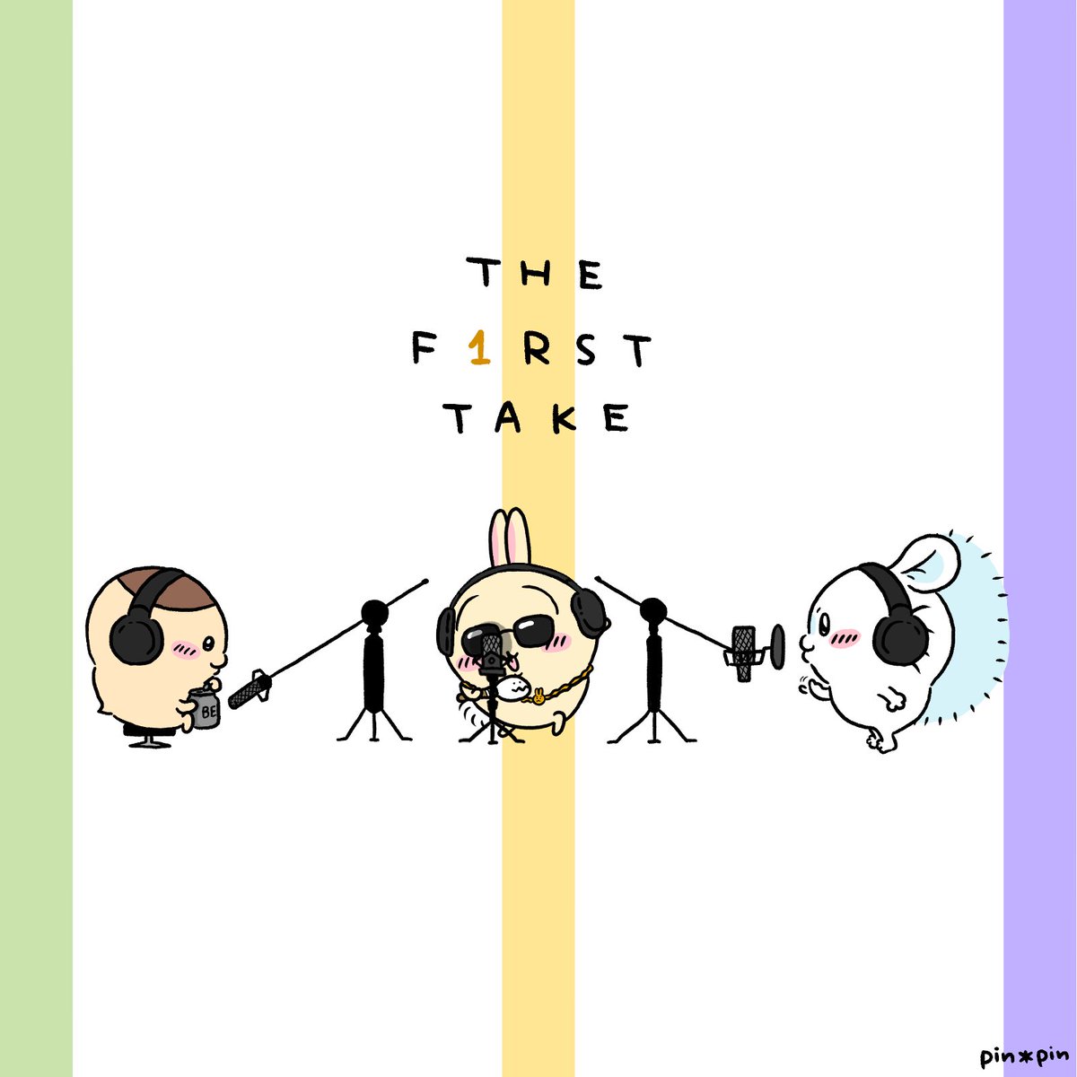 pinpin_wakaba's tweet photo. 🎙️   𝑭𝒊𝒏.
#ちいかわファンアート #THEFIRSTTAKE #リズム感のある者たち https://t.co/GX75AyPBjk