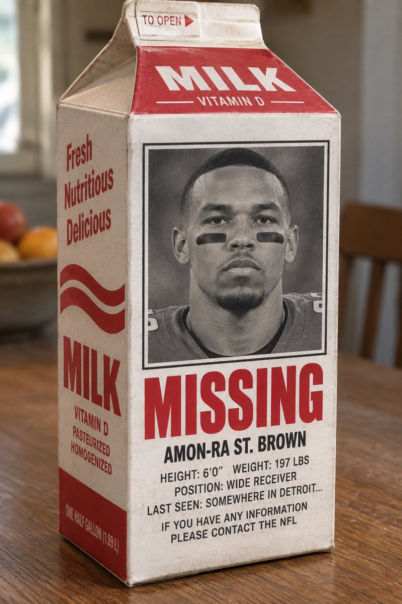 _KevBets's tweet photo. Has anyone seen St Brown tonight? #TNF #Lions #Bills https://t.co/grxkUuvrEL