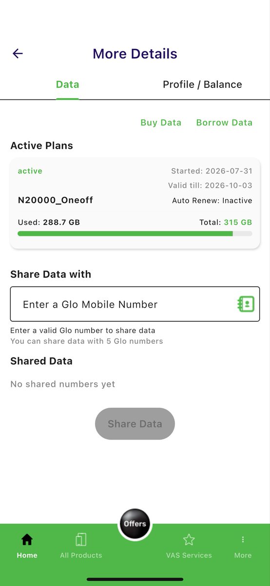 bysonte_'s tweet photo. @GloWorld see I am pissed 😡 what is it Na! I really need a breakdown as to how my data gets exhausted easily. 
Data should be one of the cheapest! I use my data alone 99%. How can I be subscribing twice in a month? Between August 1st to September 16 I have used 288.7gb How? https://t.co/pRrYXBr8A2