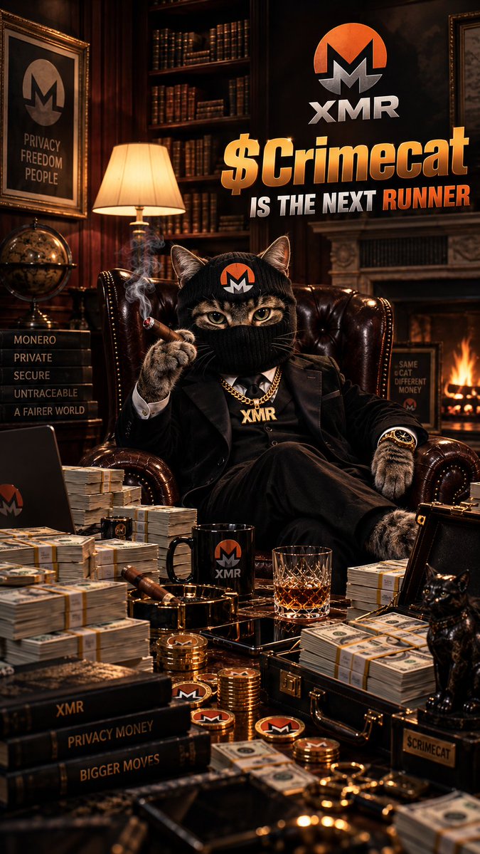 Hashim650's tweet photo. $CRIMECAT is back with 100% pump today this cat will fly hard jump in guys until it's too late 🔥🚀 https://t.co/6mVqKRJ1UL