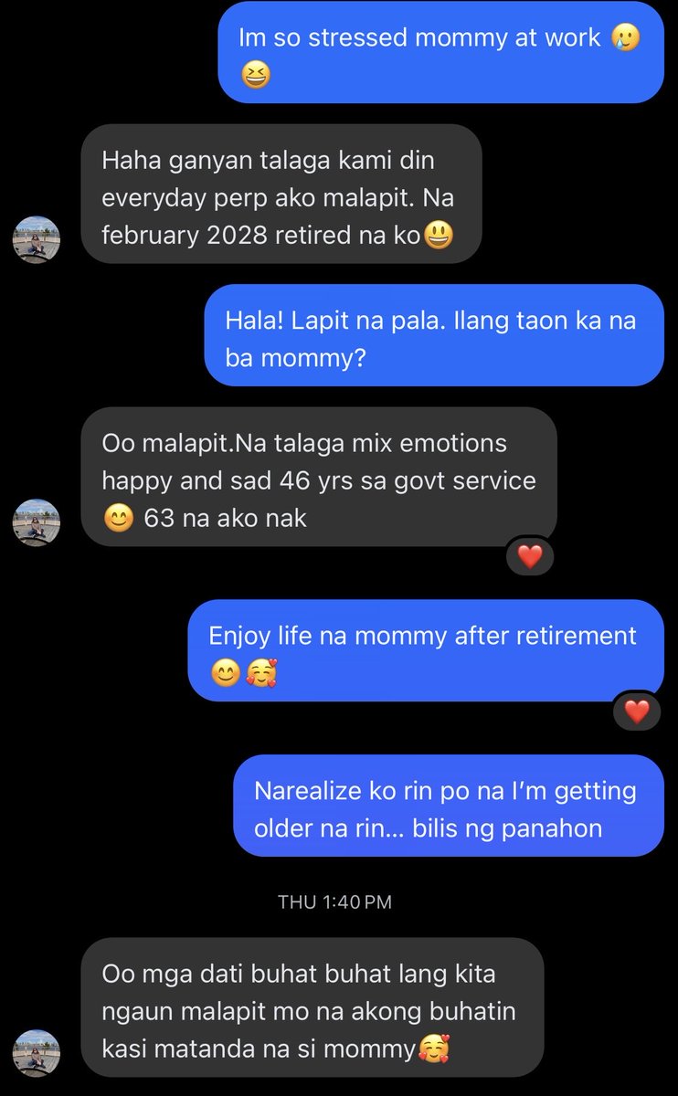 JMrls_'s tweet photo. Mommy’s so cute! Grabe parehas sila ni Daddy na nag-stick na sa govt…

I want too! We’re getting older na talaga. https://t.co/g6iY0Lf3HQ