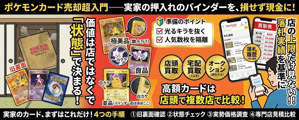 ポケモンカード売却超入門─実家の押入れから出てきた一冊のバインダー