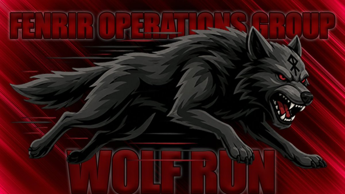 Fenrir_OG's tweet photo. Looking forward to Operation: Wolf Run October 4th @ 0600 PDT! https://t.co/HUnsNsINJP