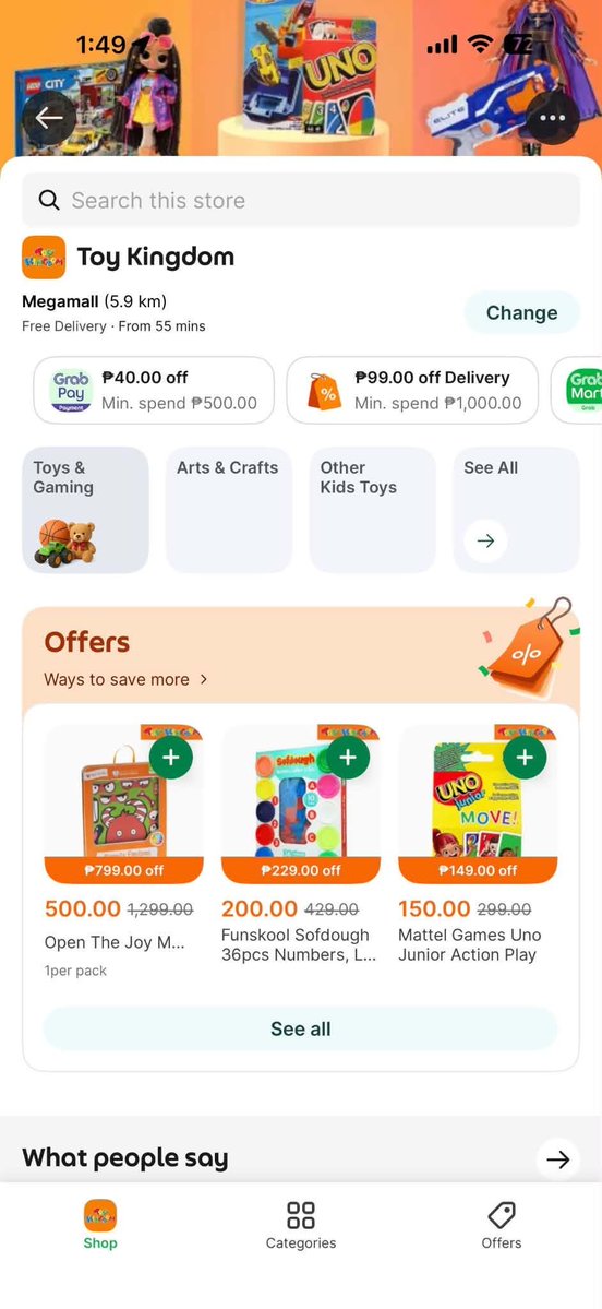 jhaunnvoltse's tweet photo. Hindi ko alam kung ako lang pero minsan mas napapagastos ako pag pumupunta sa mall. Parking + food + “ay ang cute nito” purchases. 😭 GrabMall na lang siguro this holiday season para kung ano lang talaga kailangan, yun lang bibilhin. https://t.co/bMHLJONMiE
