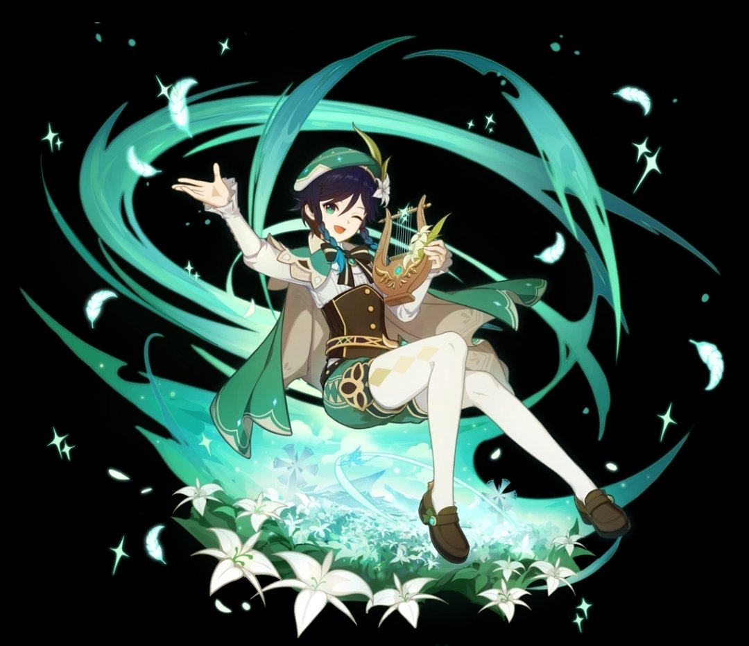 maomaolou's tweet photo. "this is my namecard and splash art but please include my son too!" https://t.co/czPK7no6hk