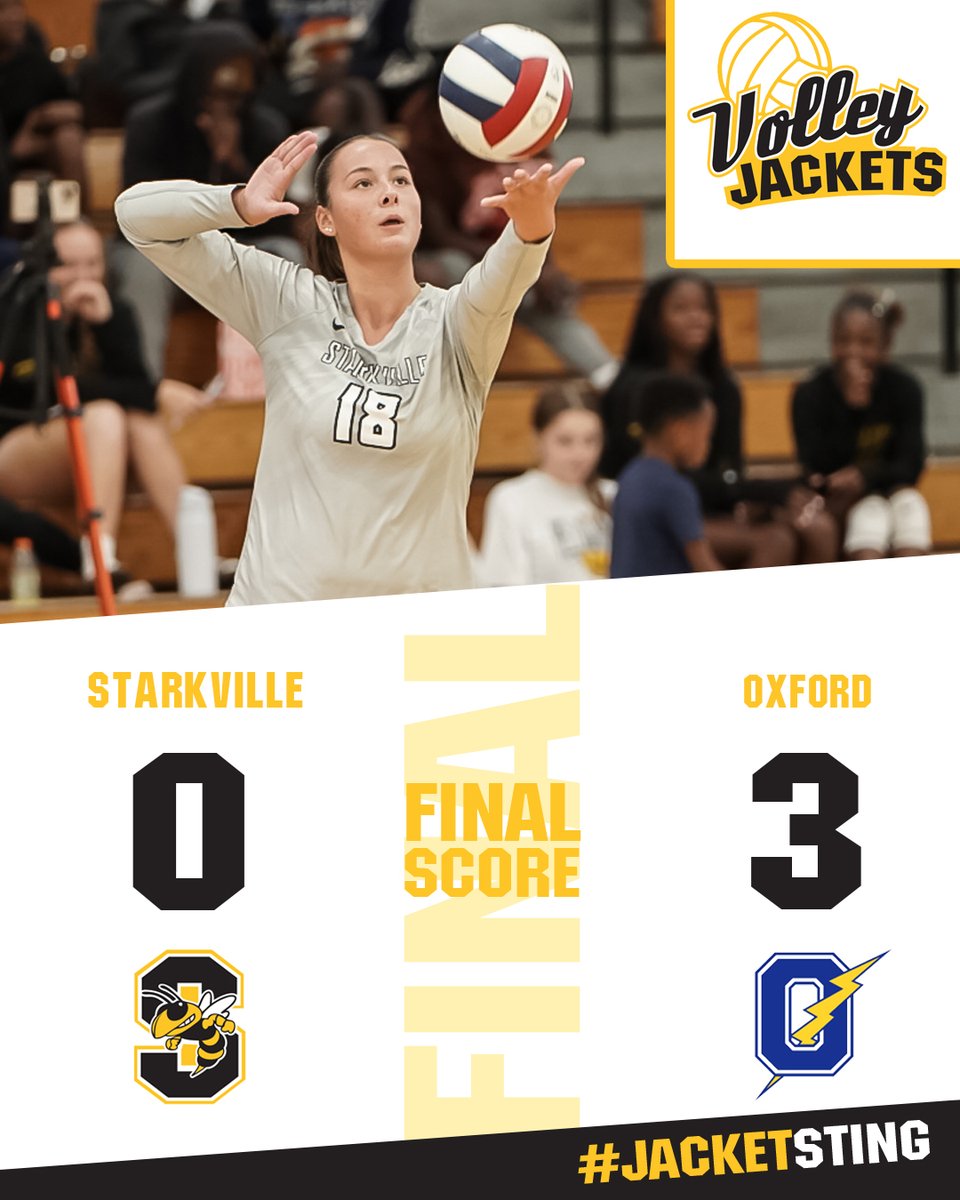 STKJackets's tweet photo. Final from The Nest...Starkville will wrap up Region 2 play next Tuesday at Murrah.
#JacketTown | #JacketSting https://t.co/9LIWeihoXA