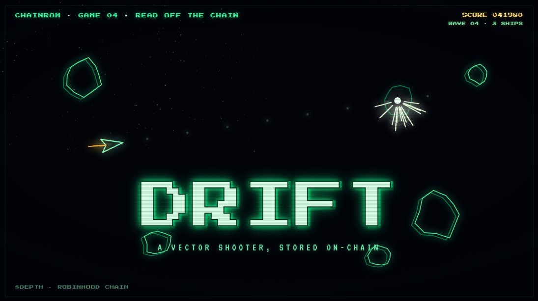 ChainRom_'s tweet photo. New Game is Live

Drift

Play Now

https://t.co/zOWsJdm2RM https://t.co/xqzHTyWGQQ
