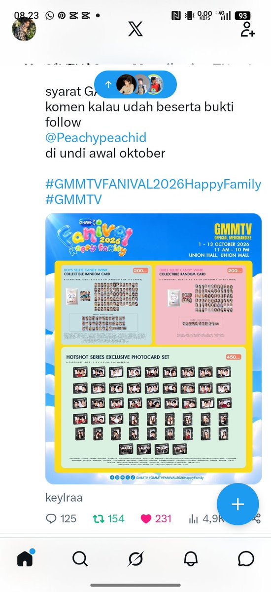 whimsyd0llie's tweet photo. @sourcaandy_ @Peachypeachid @keylraa_ Done all kak, izin ikut GA nya semoga GO nya makin sukses ga ada hnr dan makin berkembang terus🍀 https://t.co/lb4sEyKkex