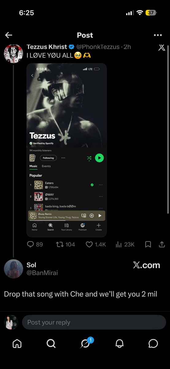 CheUnreleased's tweet photo. he tired of us bruh 😭😭 https://t.co/0l3snFLP8i