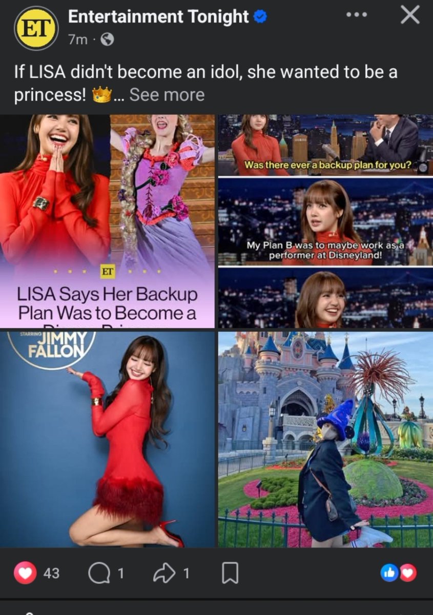 M_27_97's tweet photo. Entertainment Tonight's posts:

#LISA #LISAxFallon #FallonTonight #LISA_SaWaDiKa #TonightShow
@wearelloud @FallonTonight

FACEBOOK:

Likes - 43
https://t.co/AREziiZLcW

INSTAGRAM:

Likes - 5K
https://t.co/8MCaTIoB0n https://t.co/EE4maGOQ8l