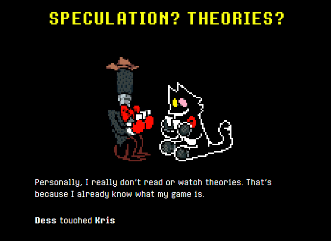 TechnoGX's tweet photo. @squ1dkidd Dude, Toby confirmed it in one of the newsletters. Dess literally touched Kris, that's why they're quiet. https://t.co/XLi1s5bUYo