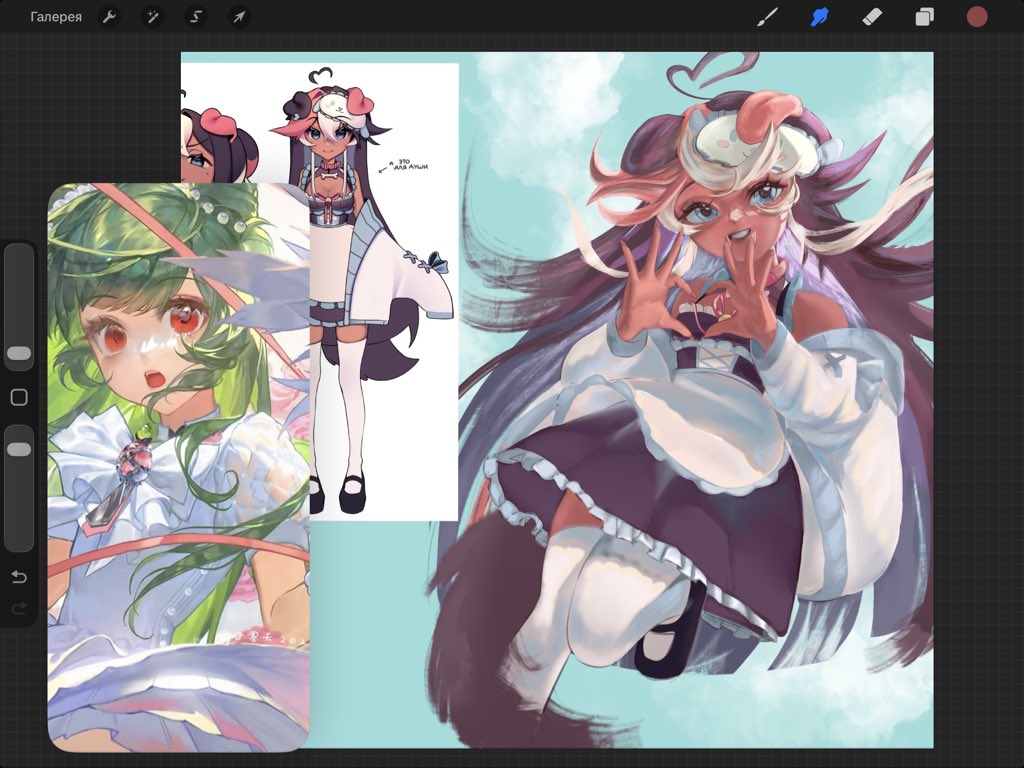 yuumikoMao's tweet photo. I'm continuing to work on the picture💖 https://t.co/8Yu7Efsirm